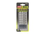 Ryobi RAK6JSBW Kit 6 Lame Universali Per Seghetto Alternativo 6/10/120TPI