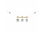 Ombelico Di Selecta Exklusic Catena In Legno Per Carrozzina Stella 64016