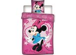 Disney Minnie Mouse Bettbezug Stars - 140 X 200 Cm - Poliestere