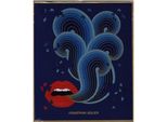 Galison Puzzle A Forma Di Metallo Jonathan Adler: Labbra 750 Pezzi