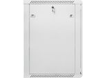 Lanberg WF01-6618-10S Armadio Rack 18U A Parete Grigio