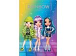 Cartella A4 Rainbow High Astra Con Gomma Da Cancellare