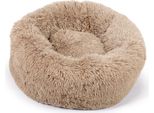 Beeztees Yali - Letto Per Cani - Peluche - Beige - Diam. 60 Cm