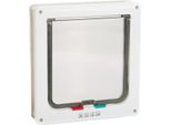 Beeztees Muze Porta Per Gatti - Gattaiola - Bianco - 23,5X25,2 Cm