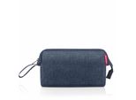 Reisenthel Borsa Da Toilette Travel Cosmetic Bag Herringbone Dark Blue Blu Scuro