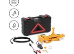 Msw Martinetto Elettrico - 12 V - 3 T - Set Per Cambio Ruote - Martinetto A Forbice