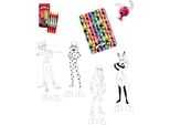 Set Regalo Miraculous Ladybug & Cat Noir 24 Pezzi Piccoli Regali
