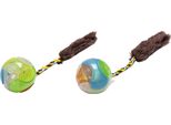 Beeztees Giocattolo Per Gatti Palla Colorata Con Coda 4,5Cm