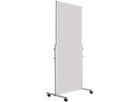 Lavagna Mobile Smaltata Pro Latoya - Agenda Settimanale - Agenda Mensile - Agenda Annuale - Magnetica - 180X75Cm