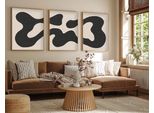Wallity, Huhu199 - 50 X 70, Quadri, Multicolore, Mdf, 50 X 70 Cm