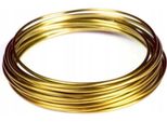 Aliga, Filo Di Alluminio Liscio 1,25 Mm X 5 M, Oro