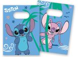 Sacchetti Regalo Stitch And Angel - 16 X 22 Cm - 4 Pz