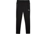 Puma Teamcup Pantaloni Da Allenamento Uomo Nero Argento Taglia 2XL