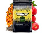 Yerba Mate Tea Mateine Espino Amarillo 500 G - Yerba Mate Paraguaiana A Frutto Forte - Frutti Dell'olivello Spinoso, Mela, Menta E Chia - Ingredienti Naturali
