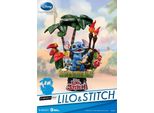 Diorama Pvc Stitch 14 Cm Od Beast Kingdom - Lilo & Stitch W Hawajach