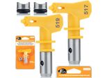 Rosfix Set Ultra Spray 517 519 – Ugello Per Verniciatura A Spruzzo Per Apparecchi Airless | Larghezza Di Spruzzo 25 – 30 Cm