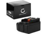 Cellonic Batteria BL1850B, BL1850, BL1830, BL1860B, BL1830B Compatibile Con Makita DMR115, DMR112, DDF482RFJ, DUR181Z Ricambio Da 4Ah, 18V, Per Utensile Attrezzo Power Tool