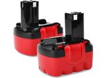2X Cellonic Batteria 2607335711, BAT140, 2607335685, 2607335686, 2607335432 Per Attrezzo Bosch PSR14.4, Psr 1440, ART26 Easytrim, Psr 14.4Ve-2 Ricambio Da 3Ah, 14.4V 3Ah, Per Utensile