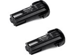 2X Cellonic Batteria EBM315, 326263, 326299 Compatibile Con Hitachi DB3DL2, Db 3DL2, Nt 50GS, NT65GB, NT65GS, NT65GA Ricambio Da 1.5Ah, 3.6V, Per Utensile Attrezzo Power Tool