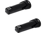 2X Cellonic Batteria EY9L10, EY9L10B Compatibile Con Panasonic EY7410/3610 /7410LA2S/7411/610 La1J/7410La1X Ricambio Da 1.5Ah, 3.6V, Per Utensile Attrezzo Power Tool