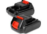 2X Cellonic Batteria BL1114, BL1314, BL1514 Compatibile Con Black & Decker EGBL14KB, Egbl14K,Asd14Kb, ASL148KB, EGBHP146BK, EGBHP146K Ricambio Da 2.5Ah, 14.4V, Per Utensile Attrezzo Power Tool