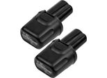 2X Subtel Batteria DE9054, DE9054-XJ Compatibile Con Dewalt DC600 Ricambio Da 3300Mah, 3.6V, Per Utensile Attrezzo Power Tool