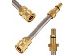 Rosfix Attacco Rapido Adattatore – Compatibile Con Black&Decker, Bosch, Makita, Michelin | Attacco Qc Da 1/4” | Per Idropulitrici