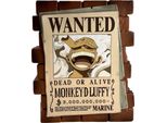 Skarbonka One Piece - Luffy Wanted, Pvc 15 Cm, Licencjonowany Produkt