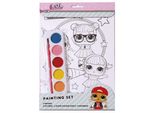 Set Di Acquerelli 6 Colori 15 Pezzi