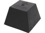 Ks-Tools 160.0518 Tampone In Gomma 21 Per Piattaforme Di Sollevamento, 150 X 150 X 100 Mm