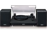 Lenco LS-100BK - Giradischi Con Ricezione Bluetooth® E Due Diffusori Esterni
