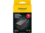 Intenso 7803010 Intenso Power Adapter 1X Usb-A/1X USB-C 30W Black