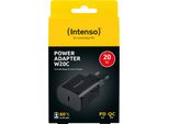 Intenso 7802010 Intenso Power Adapter 1X USB-C 20W Black
