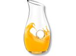 Wilmax Brocca In Vetro 1400 Ml | Brocca D'acqua In Vetro | Brocca D'acqua In Vetro | Caraffa Per Vino | Brocca D'acqua | Brocca Per Il Tè | Confezione Regalo | Trasparente, 1 Pezzo