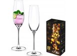 Wilmax Bicchieri Da Champagne 2 Pezzi 260 Ml Bicchieri Da Champagne Bicchieri Di Cristallo