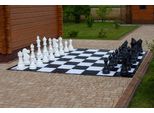 Pezzi In Plastica Per Scacchi Da Esterno/Giardino (Altezza Re 90 Cm)