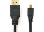 Cavo Micro Hdmi Tipo D, Lungo 1.5M, Compatibile Con Ricoh Gr Digital Gr Ii G900 G900SE WG-20 WG-30W WG-4 WG-4 Gps WG-5 Gps WG-50 WG-60 WG-M1 WG-M2 - HC-1 W/W Cavetto Micro Hdmi 1.4 Cavetto, Filo Hdmi