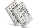 Cellonic, Batteria Per Fotocamera, Compatibile Con Nikon EN-EL5, Coolpix P520, P500, P510, P100 (3.7V, 1180Mah) 2 Pezzi
