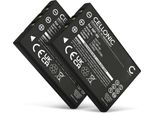 Cellonic, Batteria Per Fotocamera, Compatibile Con Samsung SLB-1037, Digimax V800, SLB-1137, V700 (3.7V, 1180Mah) 2 Pezzi
