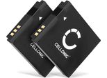 Cellonic, Batteria Per Fotocamera, Compatibile Con Canon Powershot SX700 Hs, SX610 (3.7V, 1000Mah) 2 Pezzi