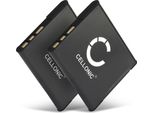 Cellonic, Batteria Per Fotocamera, Compatibile Con Sony Cyber-Shot DSC-W530, DSC-W730, DSC-W830 (3.7V, 580Mah) 2 Pezzi