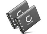 Cellonic, Batteria Per Fotocamera, Compatibile Con Sealife DC1400, DC600, DC1200, SL1614 (3.7V, 700Mah) 2 Pezzi