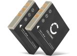 Cellonic, Batteria Per Fotocamera, Compatibile Con Pentax Optio E85, M85, D-LI95 (3.7V, 700Mah) 2 Pezzi