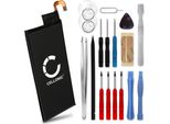 Cellonic Set Batteria Di Ricambio EB-BG925ABE, GH43-04420A 2600Mah + Cacciaviti E Strumenti Compatibile Con Samsung Galaxy S6 Edge Sostituzione Per Smartphone