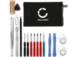 Cellonic Set Batteria Di Ricambio FL40, SNN5963B 3500Mah + Cacciaviti E Strumenti Compatibile Con Motorola Moto X Play Sostituzione Per Smartphone