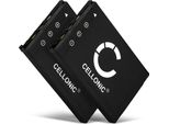 Cellonic, Batteria Per Fotocamera, Compatibile Con Casio Exilim EX-Z60, NP-20DBA, NP-20, EX-Z75 (3.7V, 700Mah) 2 Pezzi