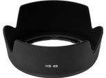 Cellonic Paraluce Compatibile Con Nikon AF-S Dx Nikkor 18-55Mm F/3.5-5.6G Vr Ii Baionetta HB-69 Lens Hood In Materiale Sintetico Protegge L'obiettivo E La Lente Da Urti E Graffi