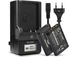 Cellonic, Batteria Per Fotocamera, Compatibile Con Sony NP-BX1, ZV-1, HDR-CX405 (3.7V, 1090Mah) 2 Pezzi + Caricabatterie