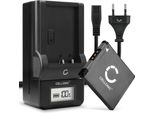 Cellonic, Batteria Per Fotocamera Compatibile Con Canon Powershot Ixus 185, 285 Hs, NB-11L (3.7V, 600Mah) + Caricabatterie