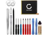 Cellonic Set Batteria Di Ricambio HE319 2600Mah + Cacciaviti E Strumenti Compatibile Con Nokia 3 (2017) Sostituzione Per Smartphone